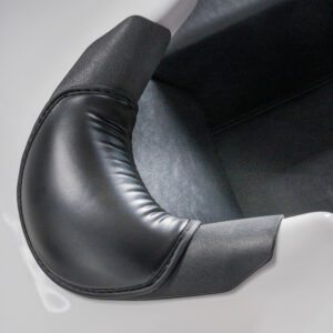 Salva collo in silicone con imbottitura memory per vasca lavatesta parrucchiere/barbiere | Treccia W